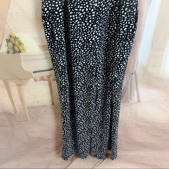 NWOT Eloquii Black White Jumpsuit with Cutout - Picture 9 of 11